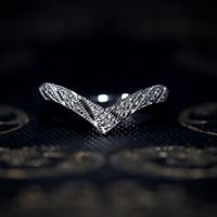〈Classique Collection〉Mon ange volant K18・PT ダイヤモンド