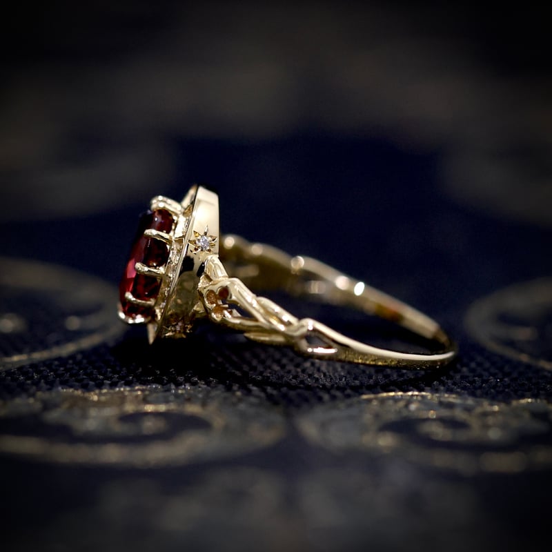 ★【新品未使用品】K18YGシリトリンピンクトルマリントップGSTV 12-8★ Roxanne K18YG ピンクトルマリン | Mayuranoir