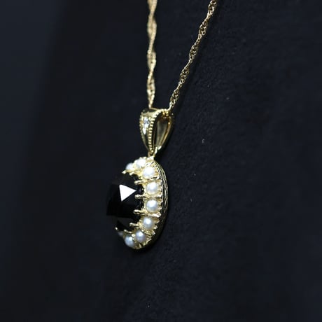 Grand Mélisande PN K18YG ブラックオニキス