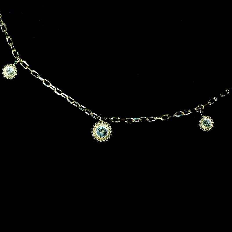 Porte-bonheurブレスレット〈K18YG.PT〉 | Mayuranoir