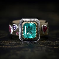 〈High Jewelry Collection〉Le shu K18YG＋K18CG＋PT エメラルド