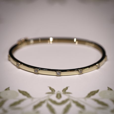 Doudou Roméo Bangle K18・PT ダイヤモンド