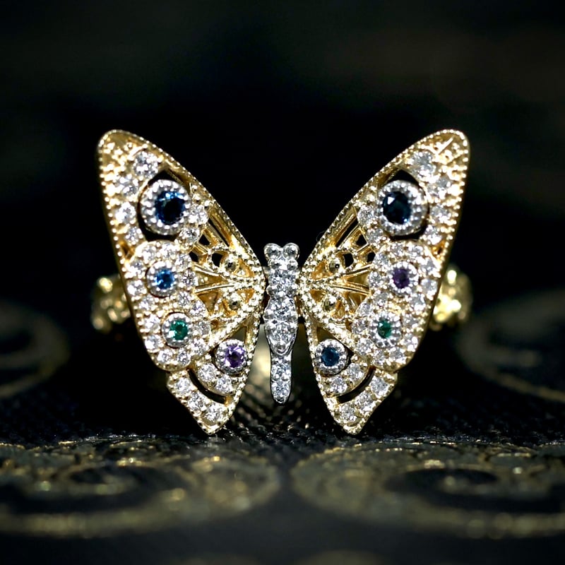 Special Collection〉Amor K18YG+PT ブルートルマリン | Ma Special Collection〉Amor K18YG+PT ブルートルマリン | Ma