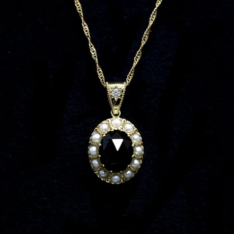 Grand Mélisande PN K18YG ブラックオニキス
