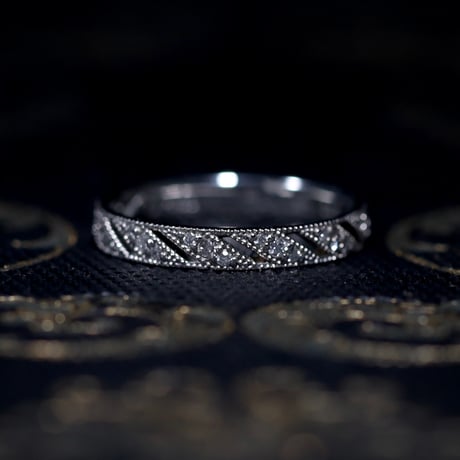 〈Classique Collection〉Mon ange K18・PT ダイヤモンド