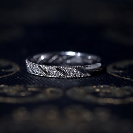 〈Classique Collection〉Mon ange K18・PT ダイヤモンド