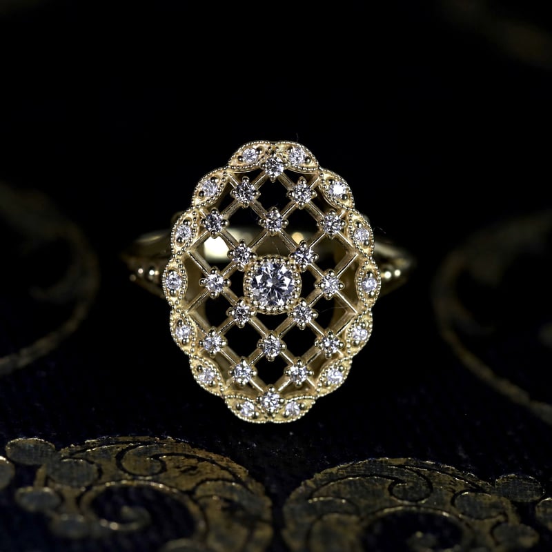 Special Collection〉Ophelia K18YG.K18PG.K18CG |