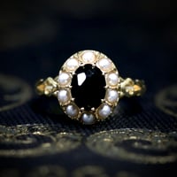 Mélisande K18YG ブラックオニキス