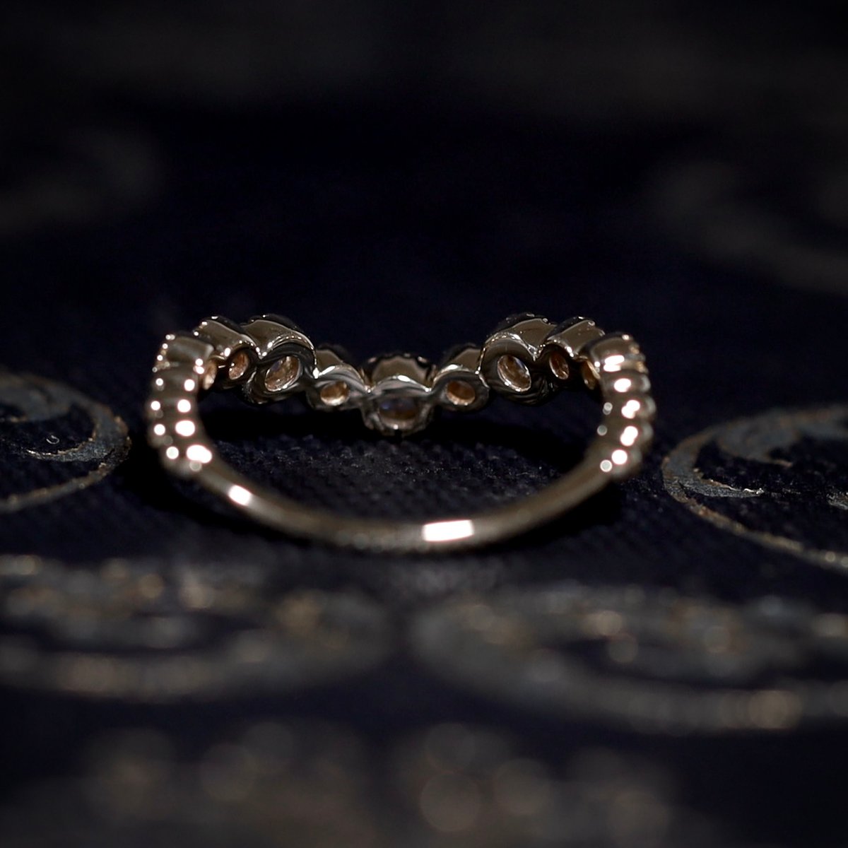 Roméo K18YG ローズカットダイヤモンド | Mayuranoir