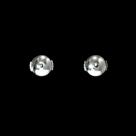 Zoé lune ピアス 月K18YG,ヘビPT  ダイヤモンド