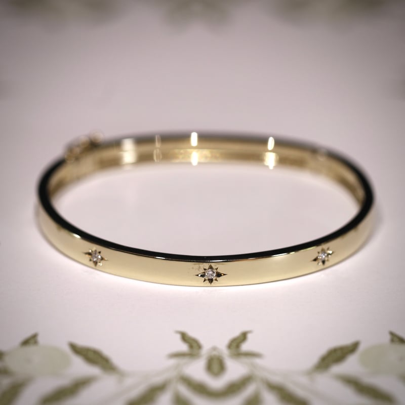 Lucienne Bangle K10YG ダイヤモンド | Mayuranoir