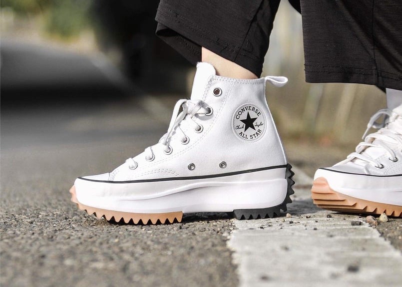 converse run ster hike hi white | AFTER LIFE