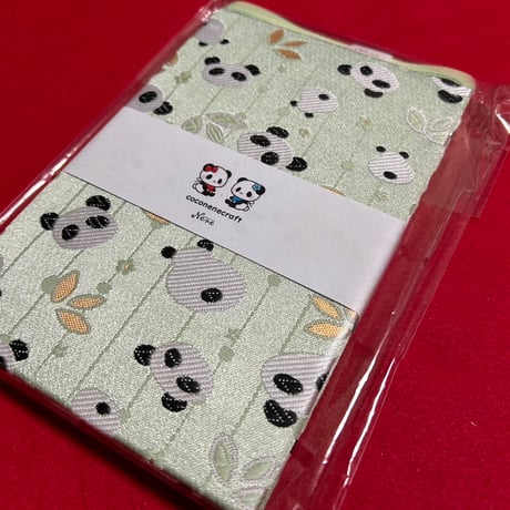 通常御朱印帳　18×12㍉　みど🐼ちゃん　24 山　バンド付き