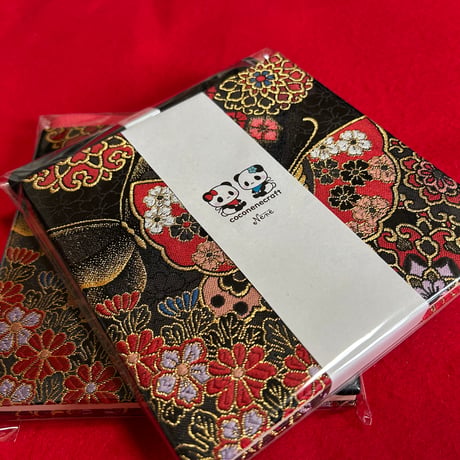 もっとラジキュー❤️新商品❤️ 15×15㌢　24山　　きなり和紙　バンド付き