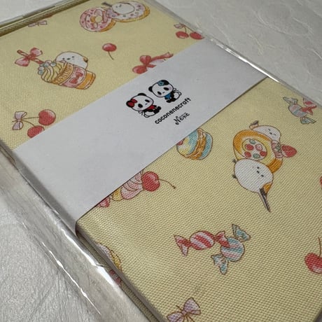 通常御朱印帳　18× 12㍉　白和紙　24山　バンド付き