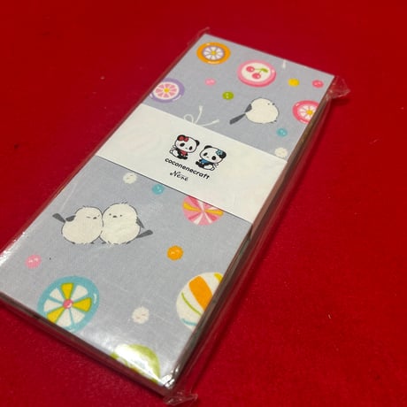 お結び帳　縦18×横8センチ　24 山    きなり和紙