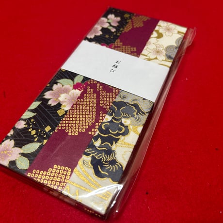 お結び帳　縦18×横8センチ　24 山  きなり和紙
