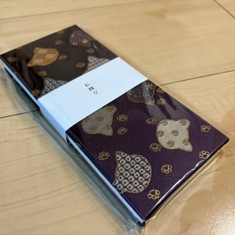 【新商品】お結び帳　縦18×横8センチ　24 山     きなり和紙