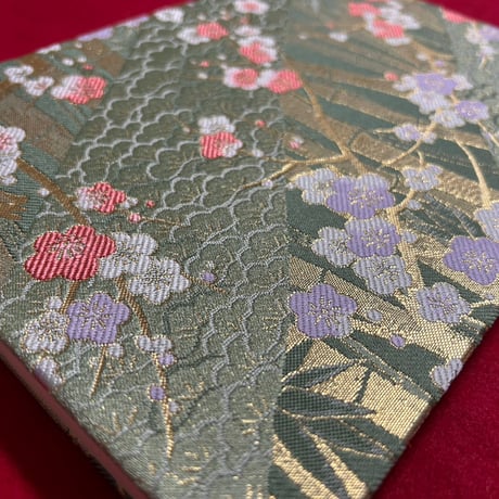 限定1冊10%オフ【🔴予約販売🔴】B5見開き御朱印帳  24山　きなり和紙nene バンド付き