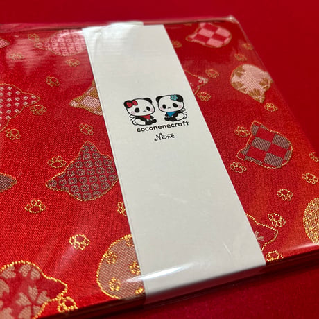 もっとラジキュー❤️新商品❤️ 15×15㌢　24山　きなり和紙　バンド付き