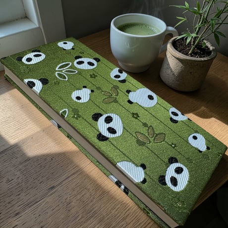 新色【お結び帳】お茶🍵ぱん🐼　縦18×横8センチ　24山