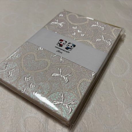 通常御朱印帳　18× 12㍉　きなり和紙　24山　バンド付き