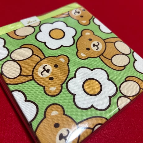 おおきなキューブ💓　12×12㌢　24山　きなり和紙　　バンド付き