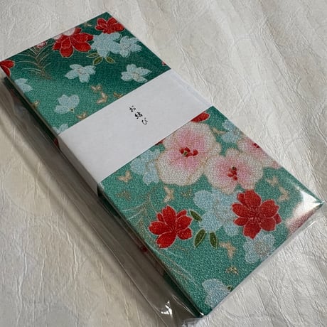 お結び帳　縦18×横8センチ　24山   きなり和紙