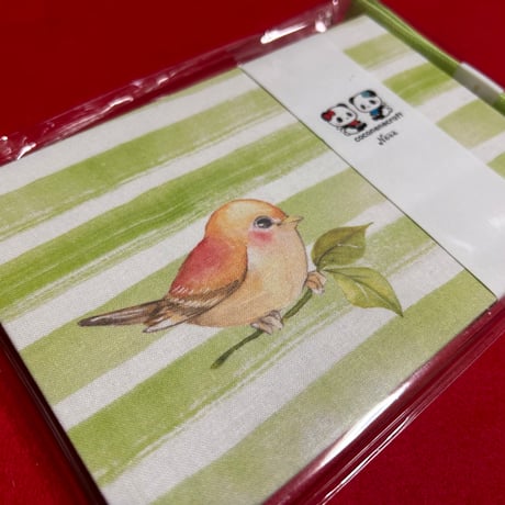 よこっちょう（縦12×18ｾﾝﾁ）きなり和紙　24山　バンドつき