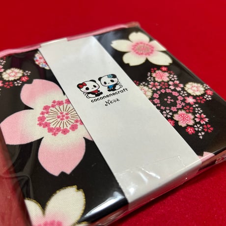 おおきなキューブ💓　12×12㌢　24山　きなり和紙　バンド付き