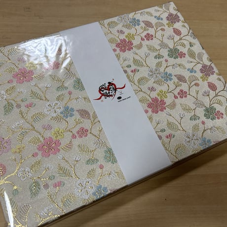 B5見開き御朱印帳     24 山  きなり和紙　バンド付き