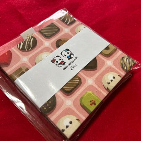 ラジキュー【大きなキューブ】12×12センチ　白和紙　バンド付き