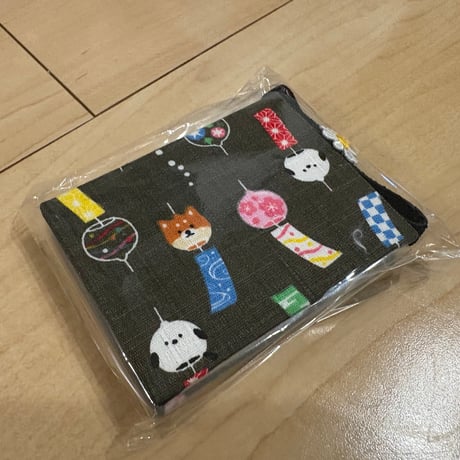 ミニ御朱印帳　縦6×横8㌢　24山  バンド付
