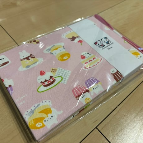 よこっちょう（縦12×18ｾﾝﾁ）きなり和紙　24山　バンドつき
