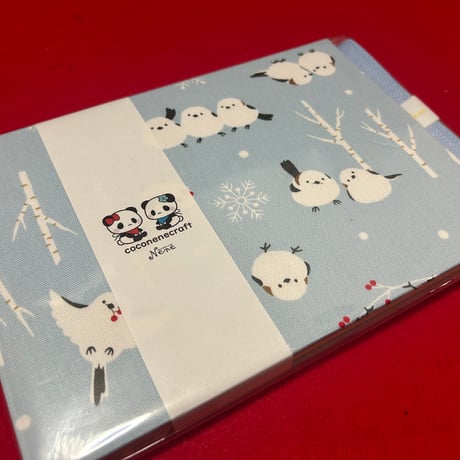 【リトル帳】15×21センチ　 24山　きなり和紙　ねねバンド付