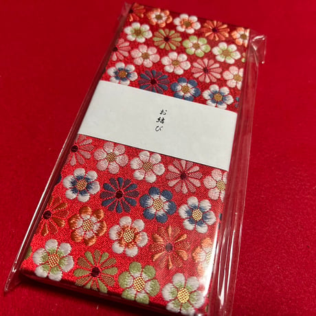お結び帳　縦18×横8センチ　24 山  きなり和紙