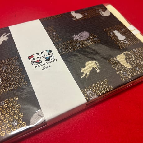 【リトル帳】15×21センチ　24山　きなり和紙　ねねバンド付