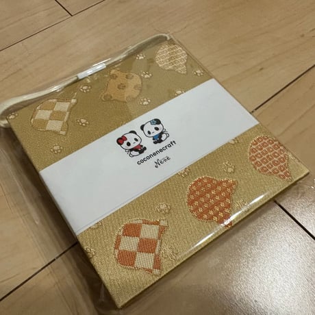 おおきなキューブ【ラジキュー】　12× 12 ㌢  24山　きなり和紙　バンド付き