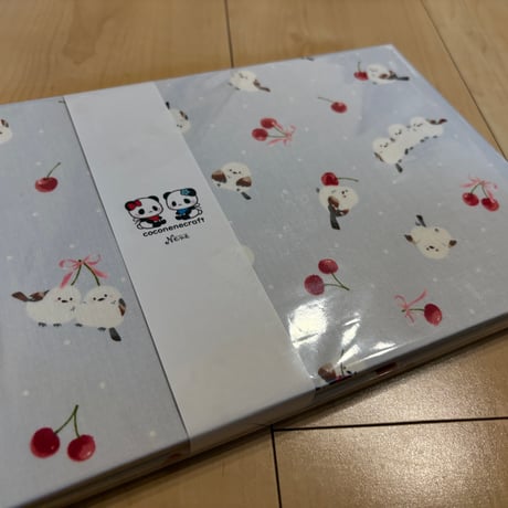 B5見開き御朱印帳　24山　きなり和紙　nene バンド付き