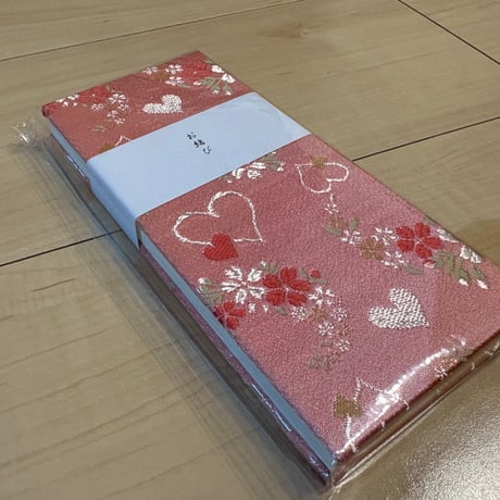 お結び帳　縦18×横8センチ　24 山   きなり和紙