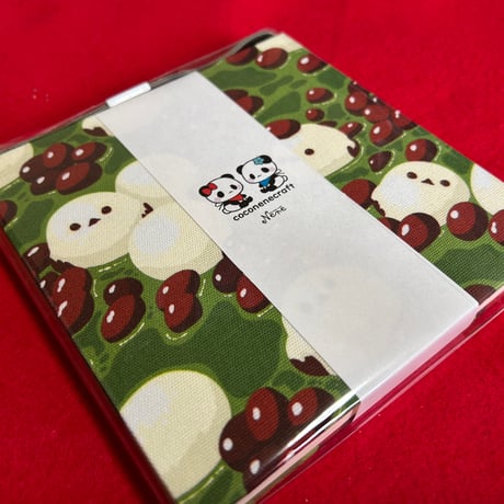 もっとラジキュー❤️新商品❤️ 15×15㌢　24山　　きなり和紙　バンド付き