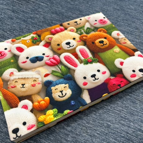 【予約販売】リトル御朱印帳 24山  きなり和紙   バンド付き