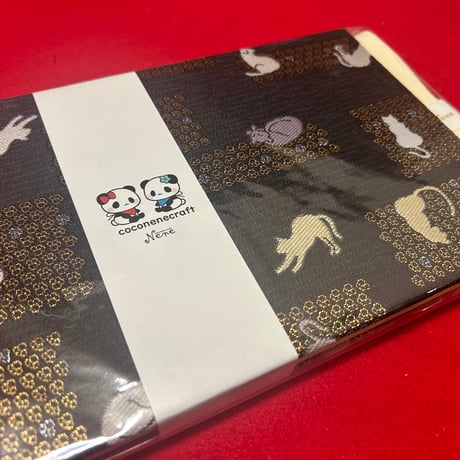 【リトル帳】15×21センチ　24山　きなり和紙　ねねバンド付