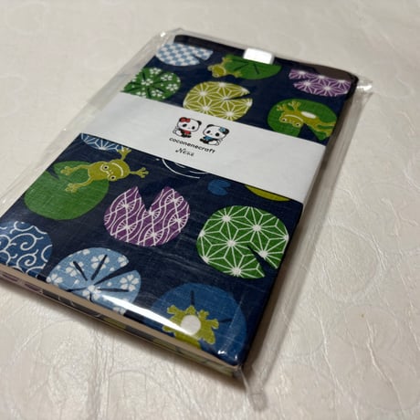 通常御朱印帳　18× 12㍉　きなり和紙　24山　バンド付き