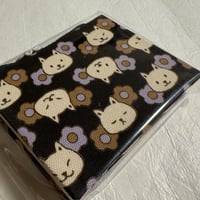 🌼ミニ御朱印帳　縦6×横8㌢ きなり和紙　24山   バンド付