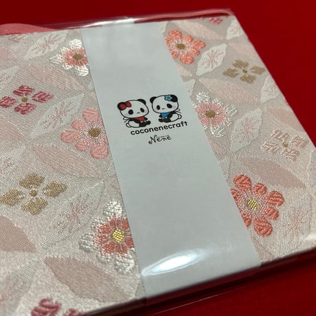 もっとラジキュー❤️新商品❤️ 15×15㌢　24山　きなり和紙　バンド付き