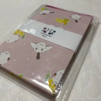 通常御朱印帳　18× 12㍉　きなり和紙　24山　バンド付き