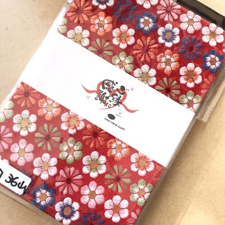 チョコ紙の通常御朱印帳　36山　バンド付き