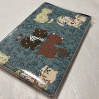 通常御朱印帳　18× 12㍉　きなり和紙　24山　バンド付き