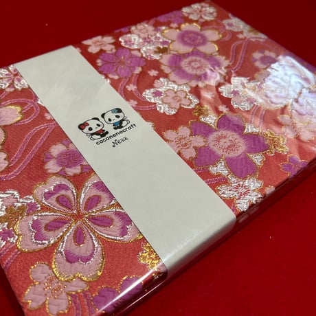 B5見開き御朱印帳  24山　きなり和紙  neneバンド付き